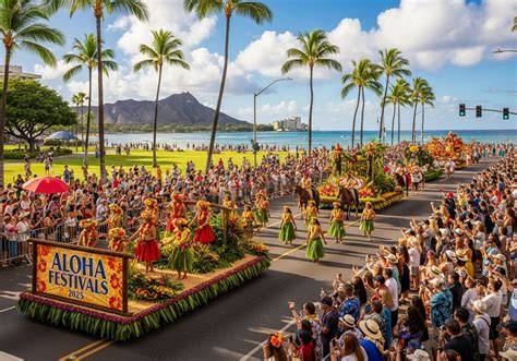 Aloha Festival in Oahu