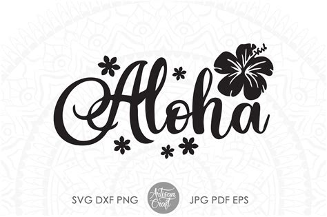 Unleash the Tropical Vibe with Aloha SVG - Download for Free!