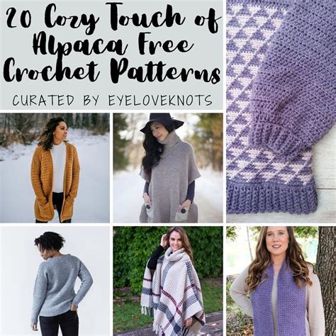 Alpaca Yarn Crochet Patterns Free
