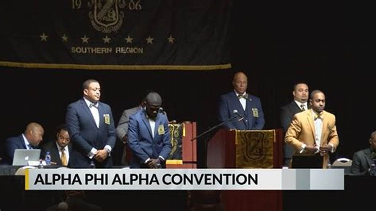 Alpha Phi Alpha Constitution Convention 2024