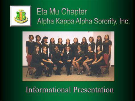 Alpha Kappa Alpha Powerpoint Template - Great Research