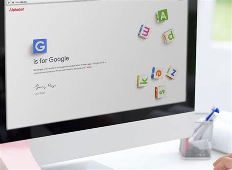 Alphabet Restructuring 2015