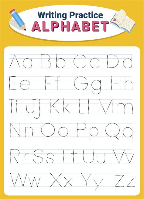 Alphabet Tracing Printables Free