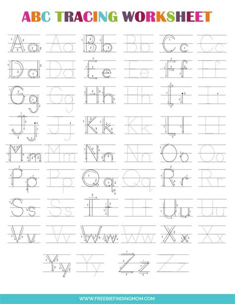 Unlock Your Child's Learning Potential with Alphabet Tracing Worksheets PDF Download!