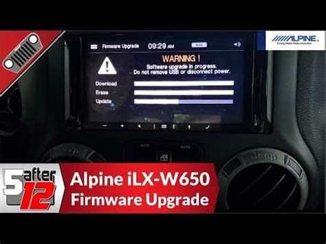 Alpine Ilx W650 Firmware
