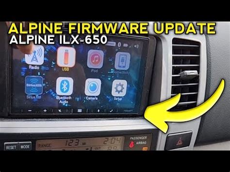 Alpine Ilx W650 Firmware Update