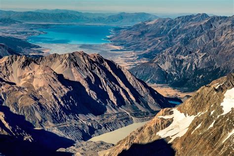 Alpine Lakes helicopter view