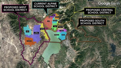 30 Utah School District Map Maps Online For You