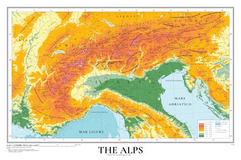 유럽의 꽃 Alps, 알프스를 대표하는 지역들