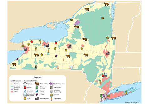Manhattan Long Island New York Map