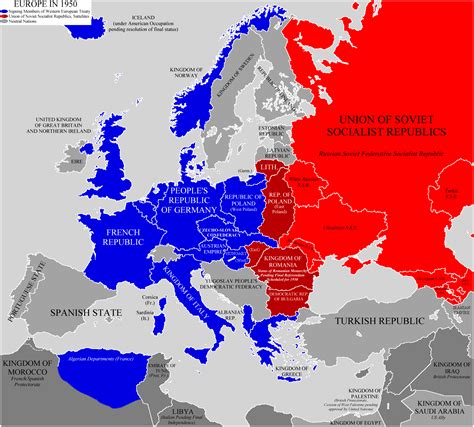 Cold War Alternate USSR Victory imaginarymaps