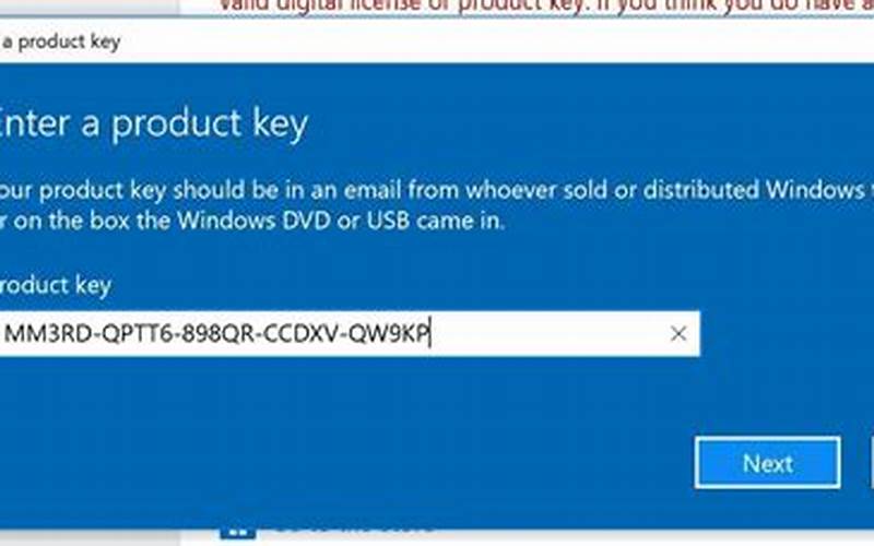 Alternatif Gratis Untuk Product Key Windows 10