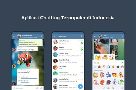 Alternatif Aplikasi Chat Populer