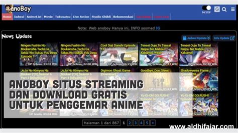 Alternatif Situs Streaming Anime Setelah Anoboy Tutup
