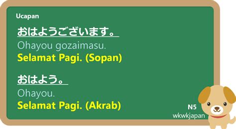 Alternatif Ucapan Selamat Tinggal dalam Bahasa Jepang