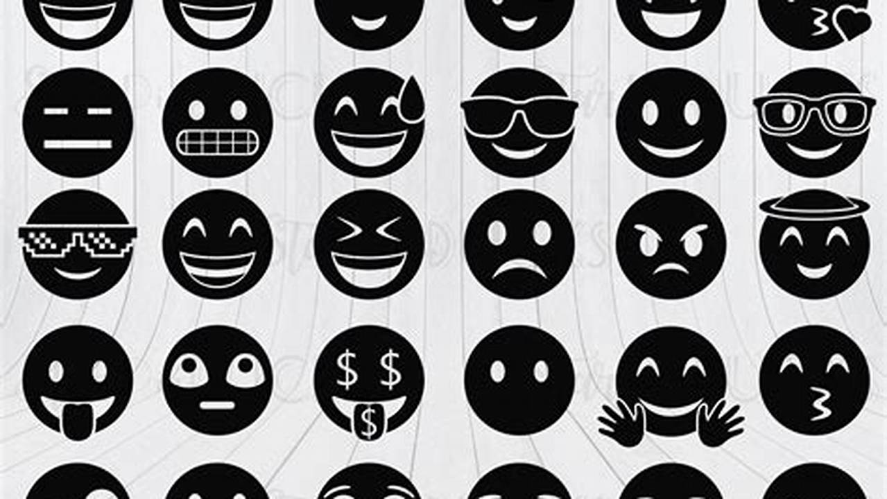 Alternative Emojis, Free SVG Cut Files