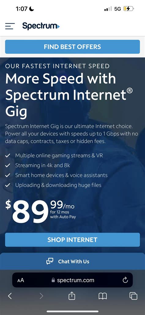 Alternative Internet Options for Spectrum Customers During the Outage