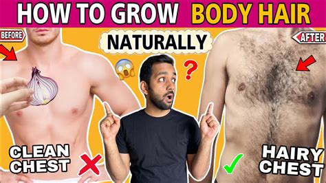 Alternative Methods Promoting Chest Hair Growth