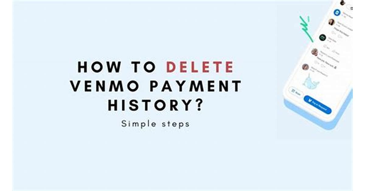 Alternative to Deleting Venmo Transaction History