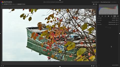 Alternative workflow with Darktable
