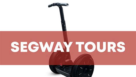 Alternatives to Segway Tours