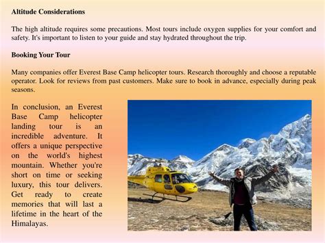 Altitude Considerations