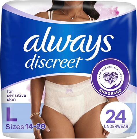 Unleash unprecedented comfort and confidence with Always Discreet Sensitive Skin.