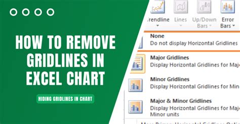 Always Keep Gridlines Removed in Excel