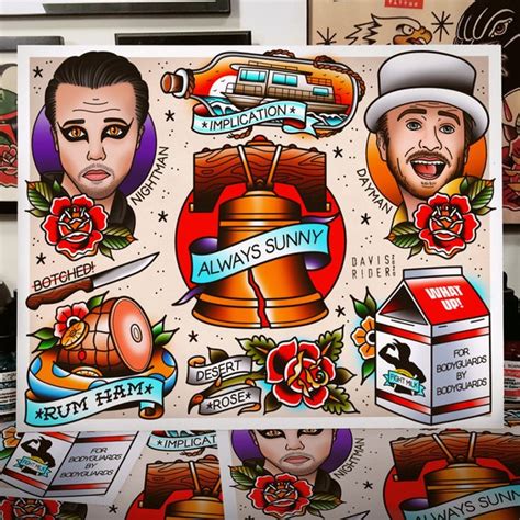 Always Sunny Tattoos