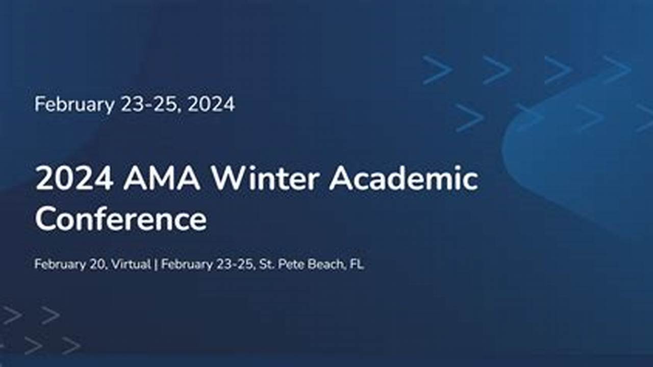 Ama Winter Conference 2024