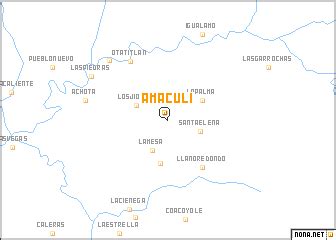 Physical Map of Durango