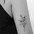 Amaryllis Flower Tattoo