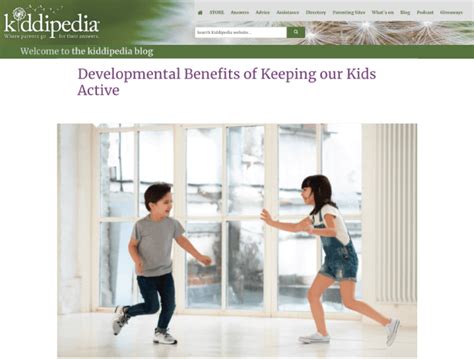 Amazing Developmental Benefits for Kids