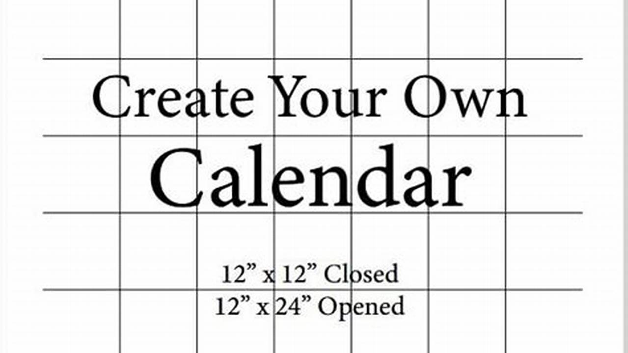 Amazon Create Your Own Calendar