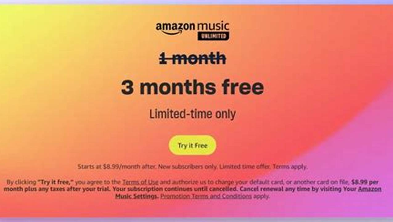 Amazon Music Promo Code 2024