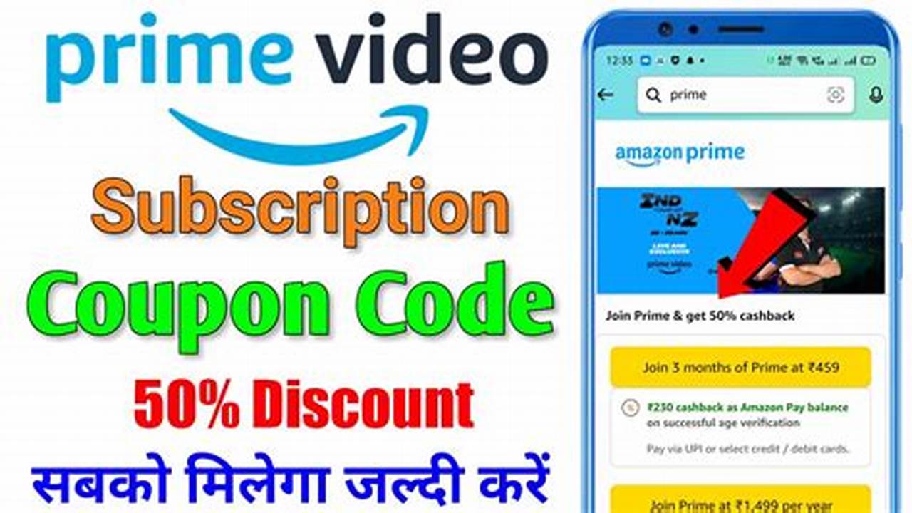 Amazon Prime Promo Code 2024 Amazon Prime