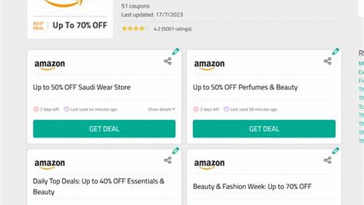 Amazon Promo Codes 2025 July