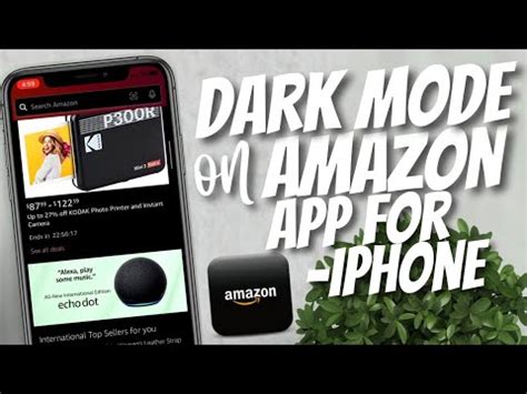 Discover the Mesmerizing Magic of Amazon App's Dark Mode Feature for iOS!