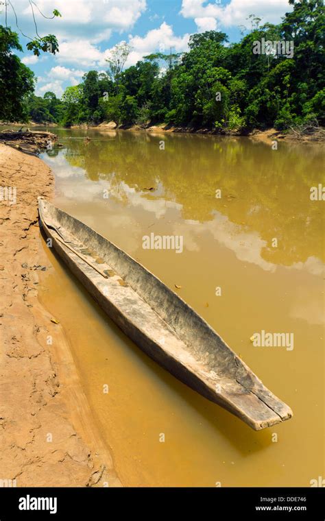 Amazon Expedition Dugout Canoe