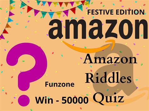 Amazon Festive Riddles Question Answer Today