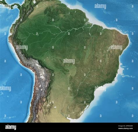 Where Is The Amazon River Located On A World Map
