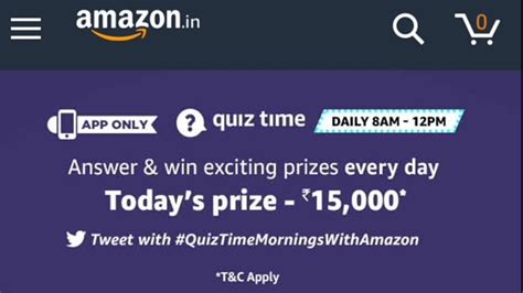 Amazon Quiz Answers Win Today Riddle