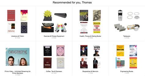 Amazon Recommendation List