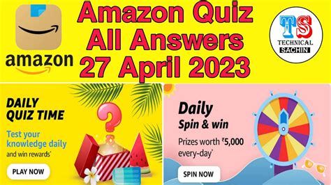 Amazon Riddle Quiz Today Tophunt