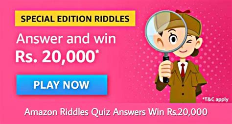 Amazon Riddles Quiz Answers Iphone