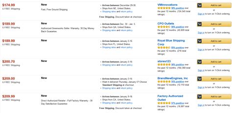 Amazon Seller Rating