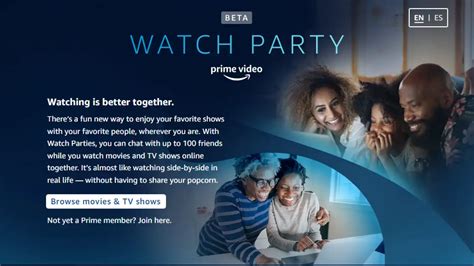 Amazon Watch Party Screenshot