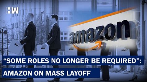 Amazon mass layoffs