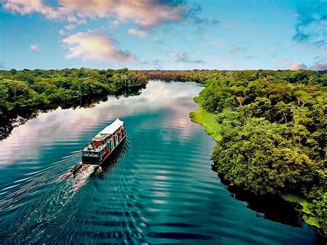 Amazon river boat