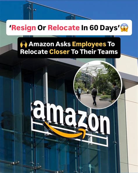 Amazon workers being asked to relocate